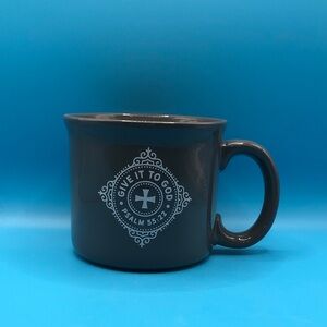 GIVE IT TO GOD Inspirational Grey Coffee Mug